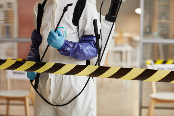 Professional Biohazard Cleanup technician working in Index, WA